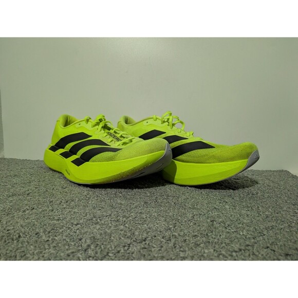 Adidas Adizero EVO SL Running Shoes Mens 10.5 Lucid Lemon - Picture 5 of 16